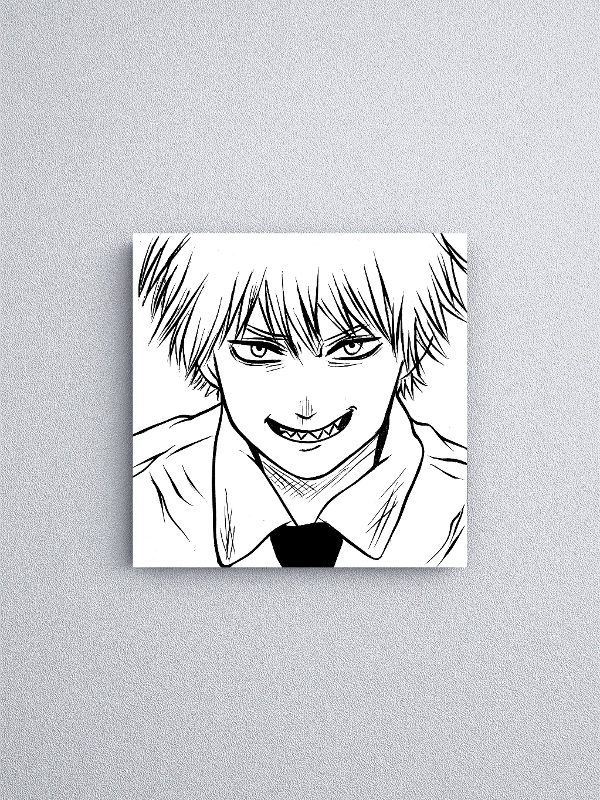 Producto - Cuadro Denji  - Chainsaw man - 12x12