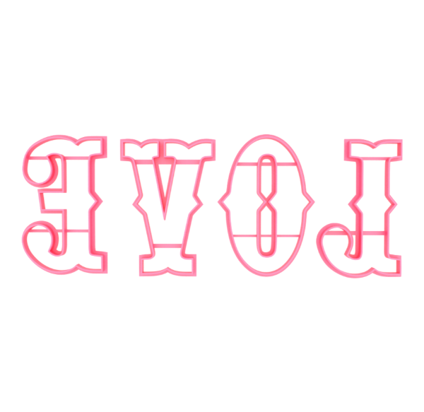 Producto - Set x 4 Cortante Love Western