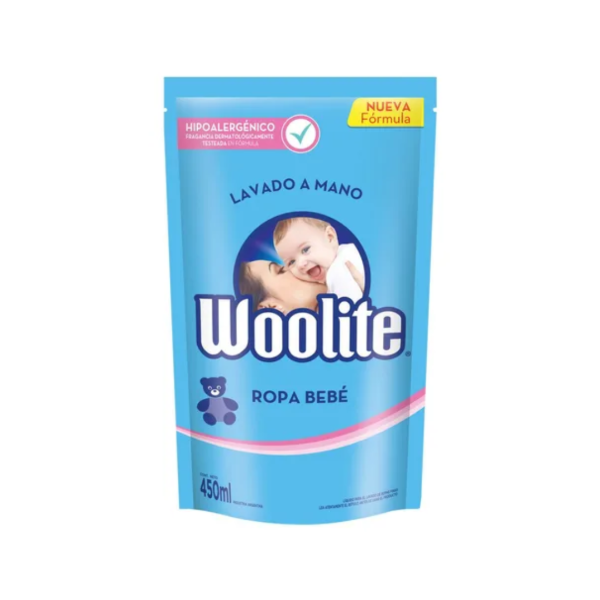Producto - Woolite - Jabon ropa Bebe x 450 Lavado a Mano