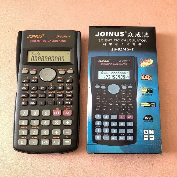 Producto - JS-82MS-C CALCULADORA CIENTIFICA JOINUS X1U