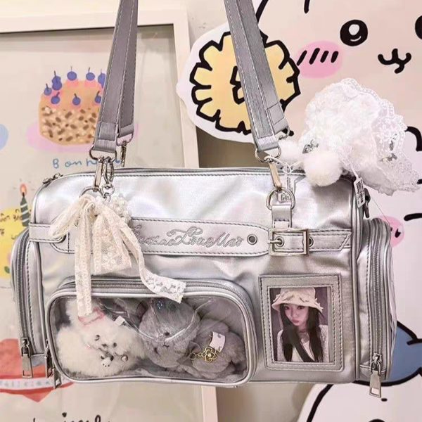 Producto - Bolso Morral KOAM Itabag Plateado
