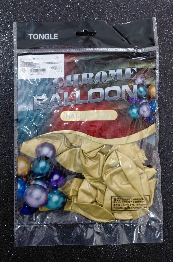 Producto - JK477 CHROME BALLON DORADO/PLATEADO