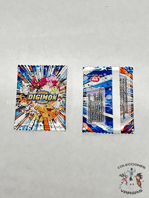 Producto - TAZOS DIGIMON - SOBRE X2 U
