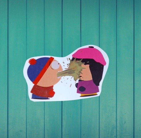 Producto - Stickers south park stan y wendy