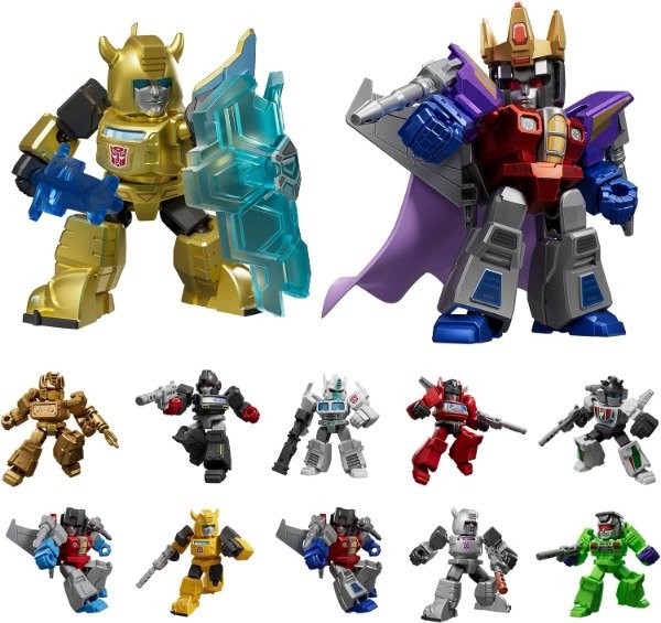 Producto - Blokees Transformers Defender Version 02 The Overthrow Set x12 Ver. China - 1