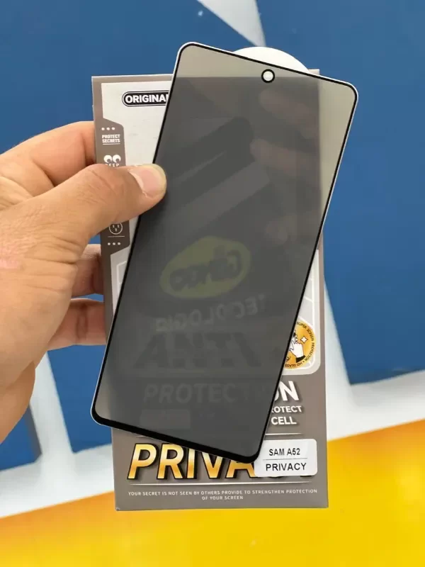 Producto - Protector de pantalla vidrio templado anti-espia