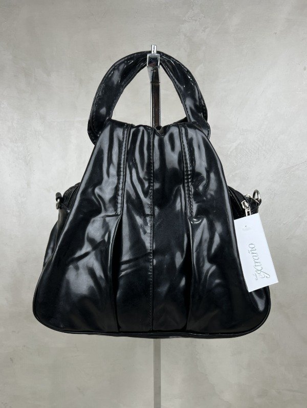 Producto - Black Charol Mini Bag - 0
