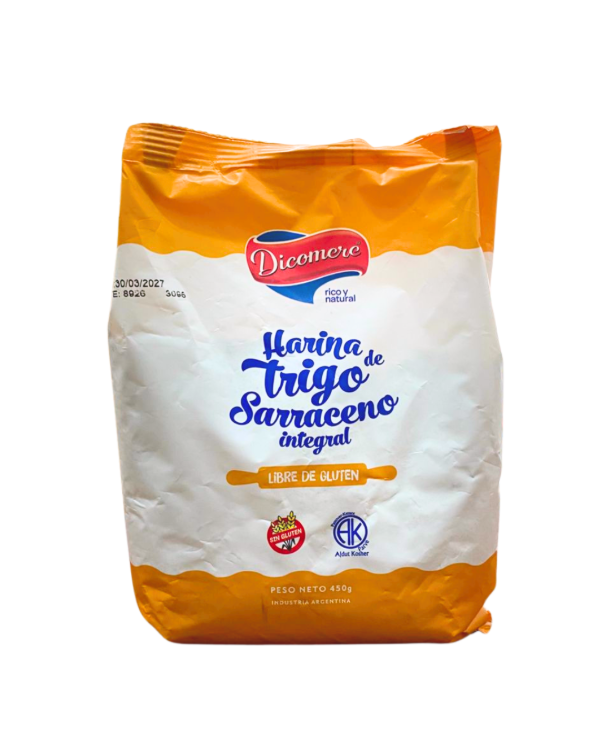 Producto - HARINA DE TRIGO SARRACENO INTEGRAL DICOMERE 450G