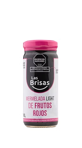 Producto - Mermelada De FRUTOS ROJOS Sin Azucar Agregada Sin Gluten Las Brisas 240Gr