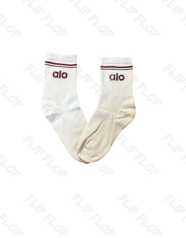 Producto - Medias 3/4, Alo, bco c/marron