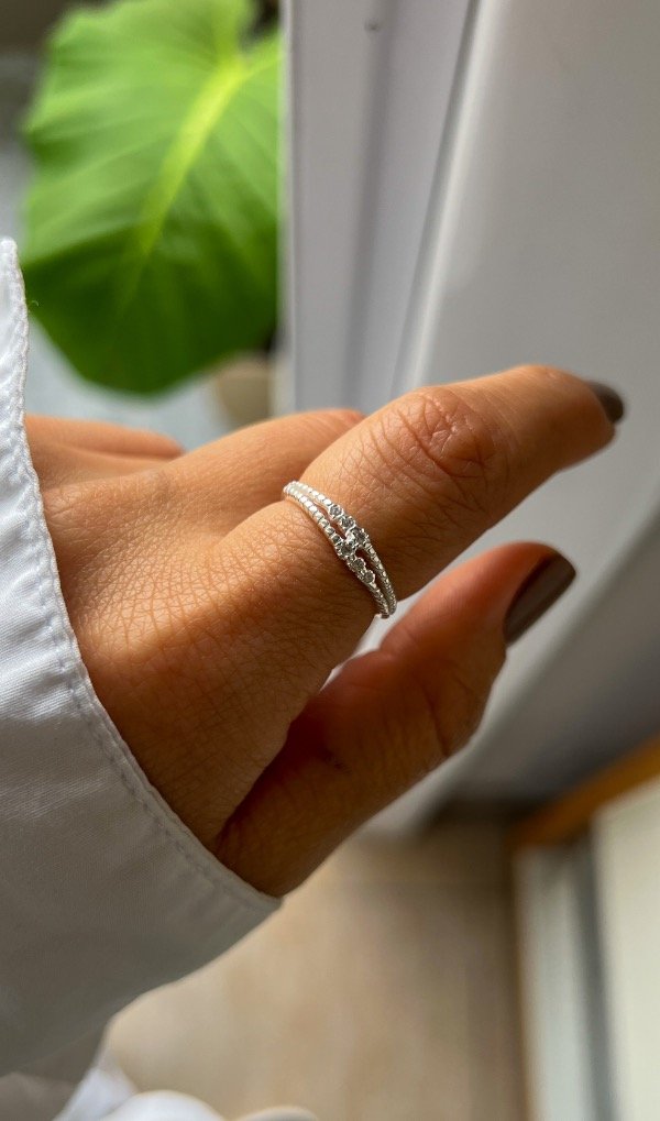 Producto - Anillo shine (plata 925)