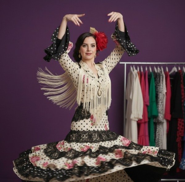 Producto - Tira De Flecos De Seda Para Escote Abanicos Natural