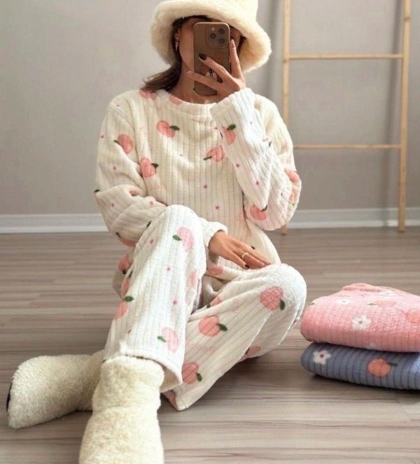 Producto - Pijama polar soft Blanca