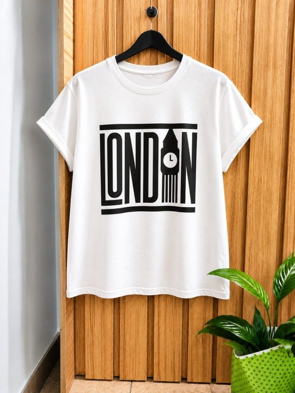 Producto - Remera manga rebatible estampa London - 3