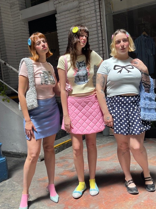 Producto - Falda balloon lunares