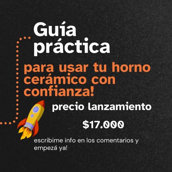 Producto - Guía práctica para usar tu horno cerámico con confianza