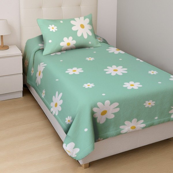 Producto - Cubrecama + Funda MARGA AQUA