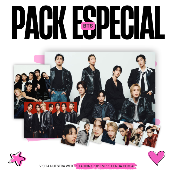 Producto - PACK BTS ROLLING STONES