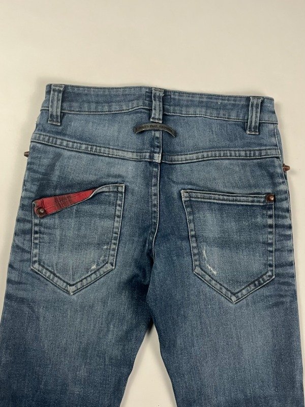 Producto - Jean Paul Gaultier Classic Tartan Accented Denim Jeans - 4