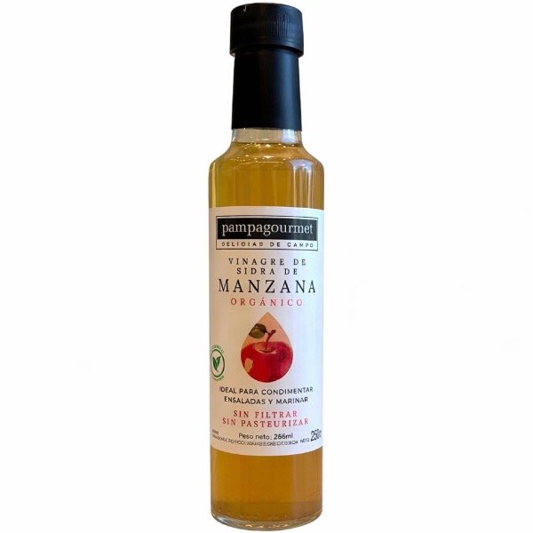 Producto - VINAGRE DE MANZANA PAMPAGOURMET 250ml