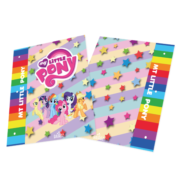 Producto - Carpeta Escolar N3 2 Tapas De My Little Pony Jgo 1