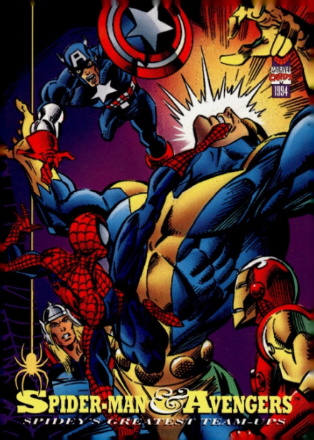 Producto - 1994 Fleer The Amazing Spider-Man #85 - Spider-Man and Avengers - 0
