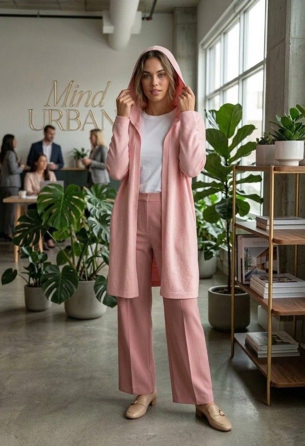 Producto - Saco Largo Manhattan Tejido Entero- Elegancia Urbana y Tecnología Sin Costuras - 9