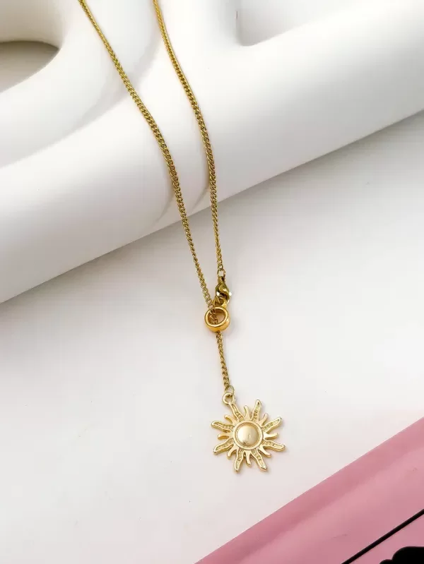 Producto - Collar Corbatero Gold Sun