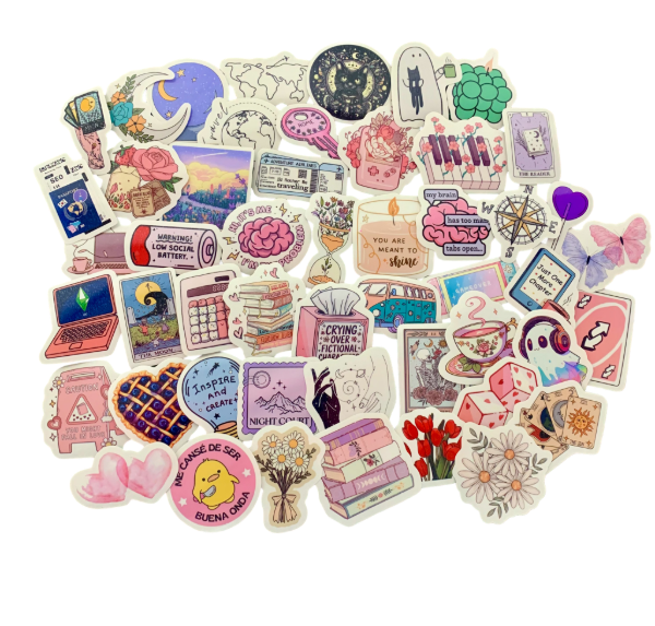 Producto - Combo Stickers Aesthetic 50 unidades Mod2