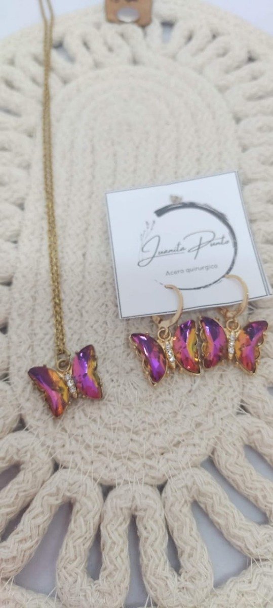 Producto - Conjunto de mariposa cristal - 1
