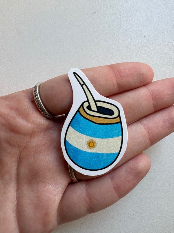 Producto - Sticker mate argentina