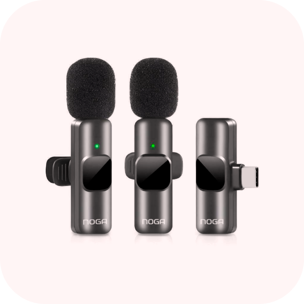 Producto - Microfono NOGA NG-MI9S / Set Doble / Tipo C - 2