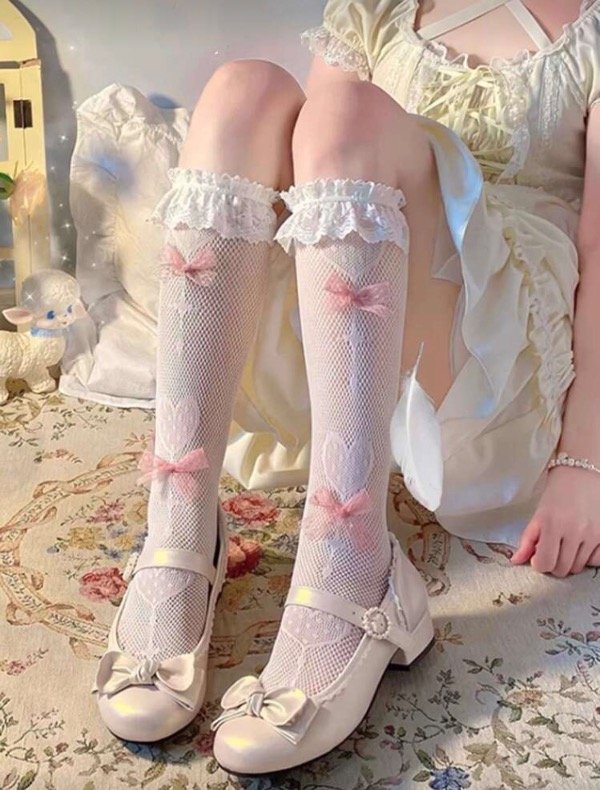 Producto - Medias amelie con encaje