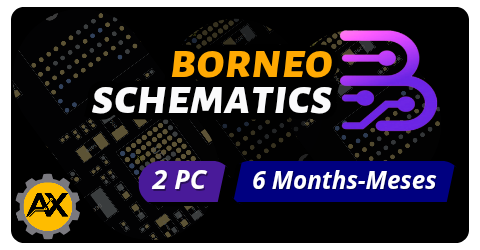 Producto - Borneo Schematics para 2 PC - 6 Meses