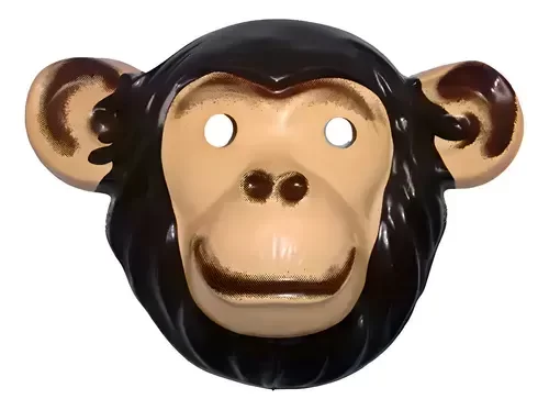 Producto - Careta chimpancé máscara plástica mono