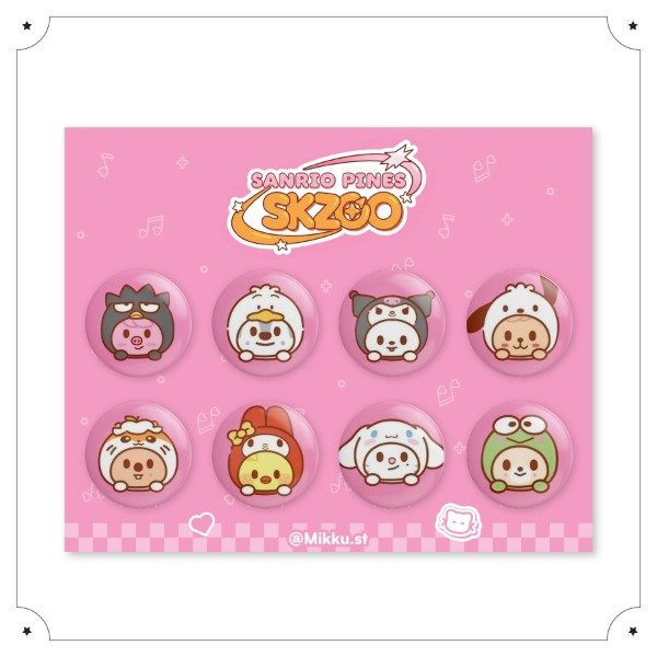 Producto - Pack Pines - "Skzoo Sanrio"