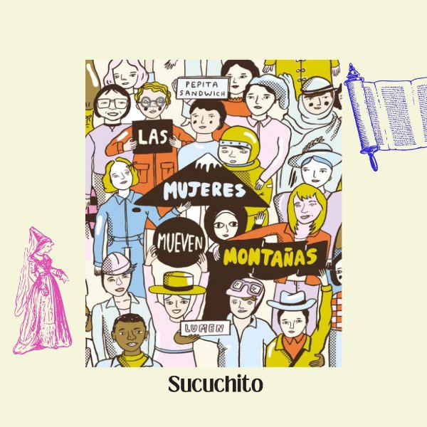 Producto - Las mujeres mueven montañas - Pepita Sandwich