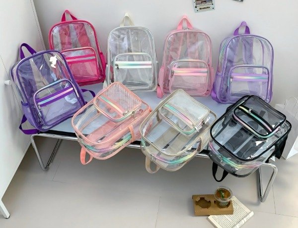 Producto - Mochilita transparente impermeable