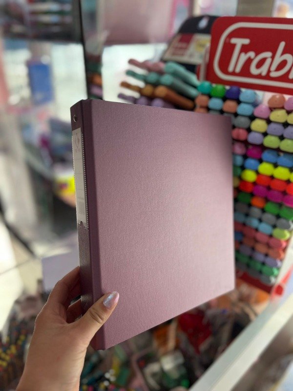 Producto - Carpeta n3 the pel metalizado rosa
