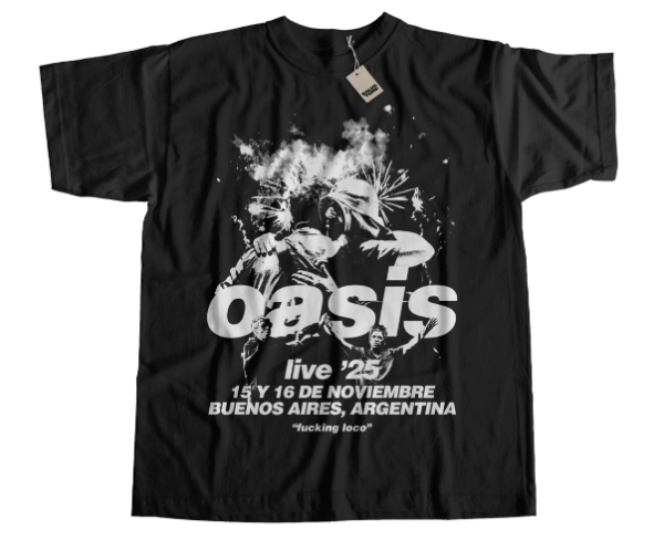 Producto - Remera OASIS ARGENTINA