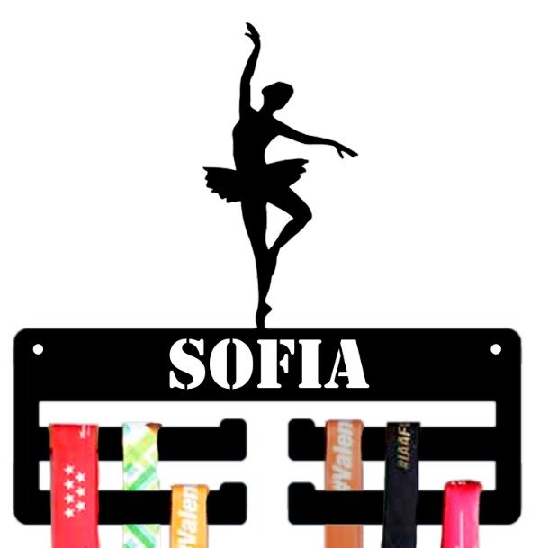 Producto - Medallero Exhibidor Medallas Danza Clásica Ballet