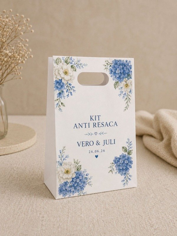 Producto - 20 Bolsitas Personalizadas para Kit Anti Resaca/Hangover - 1