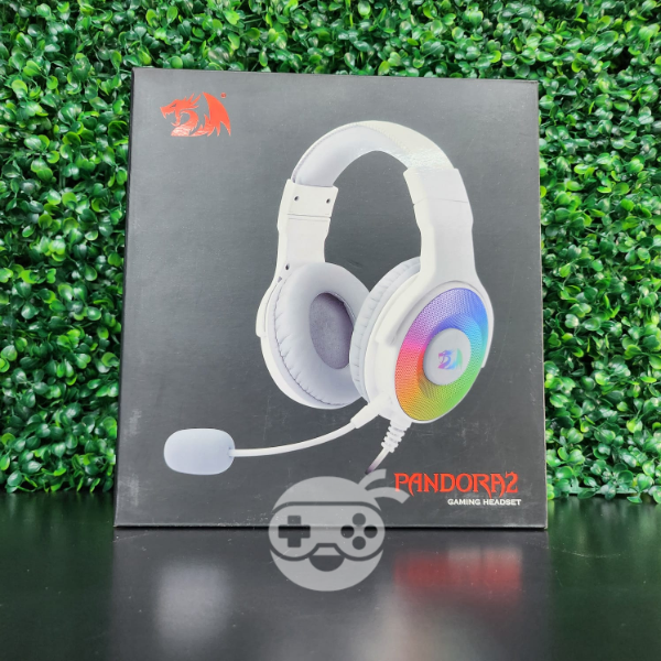 Producto - AURICULARES REDRAGON PANDORA2 H350RGB-1 BLANCO USB