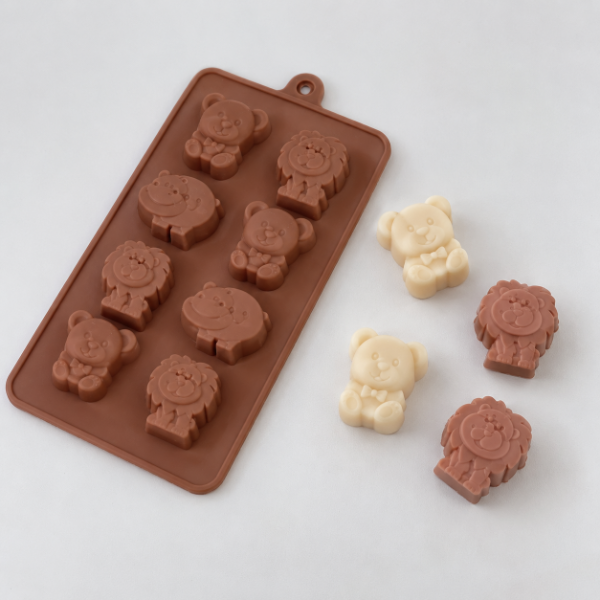 Producto - MOLDE WAX MELTS ANIMALITOS DE LA SELVA -41T5-