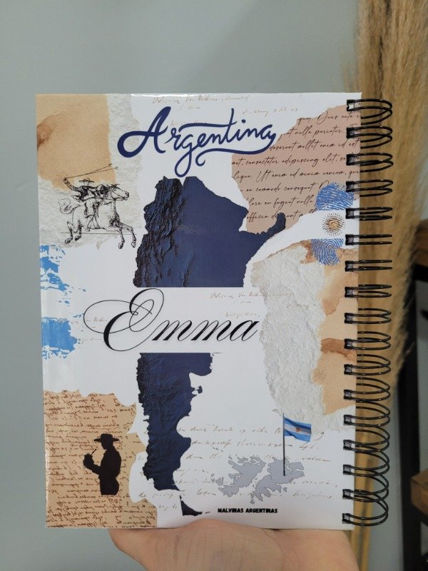 Producto - Cuaderno de Argentina Personalizado