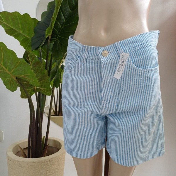 Producto - 348 - BERMUDA JEAN RAYADA