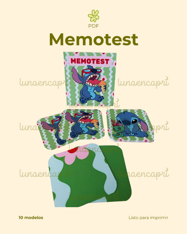 Producto - PDF - Memotest