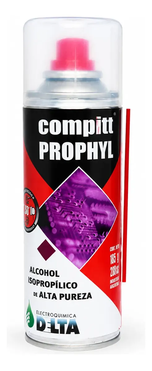 Producto - Alcohol Isorpropilico De Alta Pureza Commpit De Alta Pureza  230cc 165g