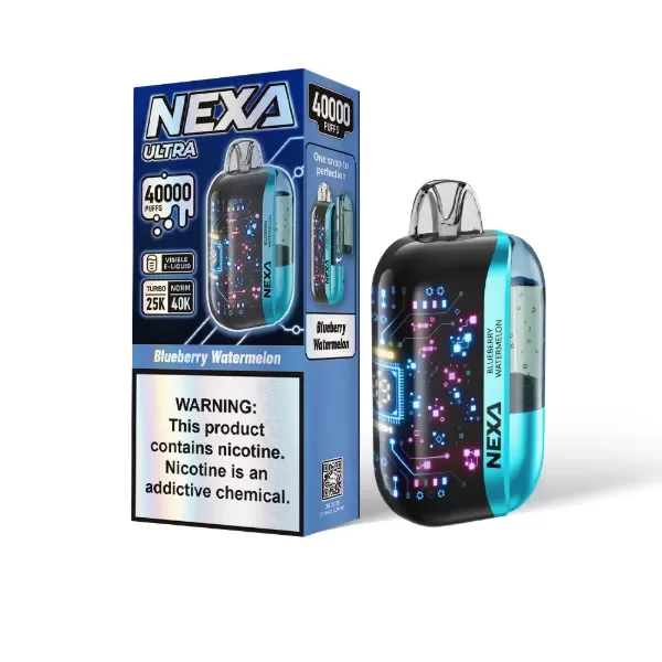 Producto - (POD DESCARTABLE) NEXA 40K ULTRA - BLUEBERRY WATERMELON
