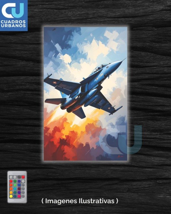 Producto - Aviones Art Led 8